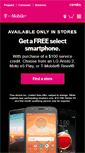 Mobile Screenshot of prepaid-phones.t-mobile.com