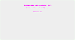 Desktop Screenshot of dc.t-mobile.sk