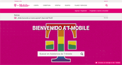 Desktop Screenshot of es.support.t-mobile.com