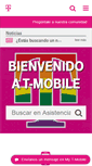 Mobile Screenshot of es.support.t-mobile.com
