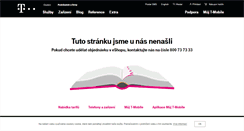 Desktop Screenshot of eshop.t-mobile.cz
